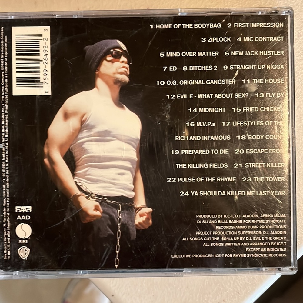 Ice-T OG cd - Picture 2 of 2